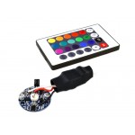 Контроллер IR LED 3W RGB 220V (24 кнопки)